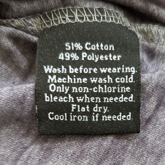 Rock & Republic Top Womens Sz L Frost Gray Cutout Scoop Neck Tee NWT - Picture 6 of 9